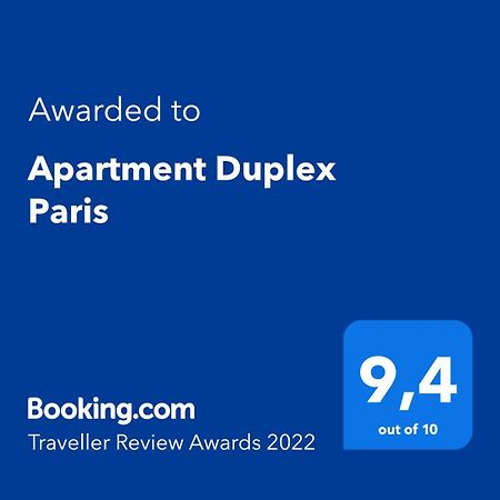 Apartment Duplex Париж Екстер'єр фото